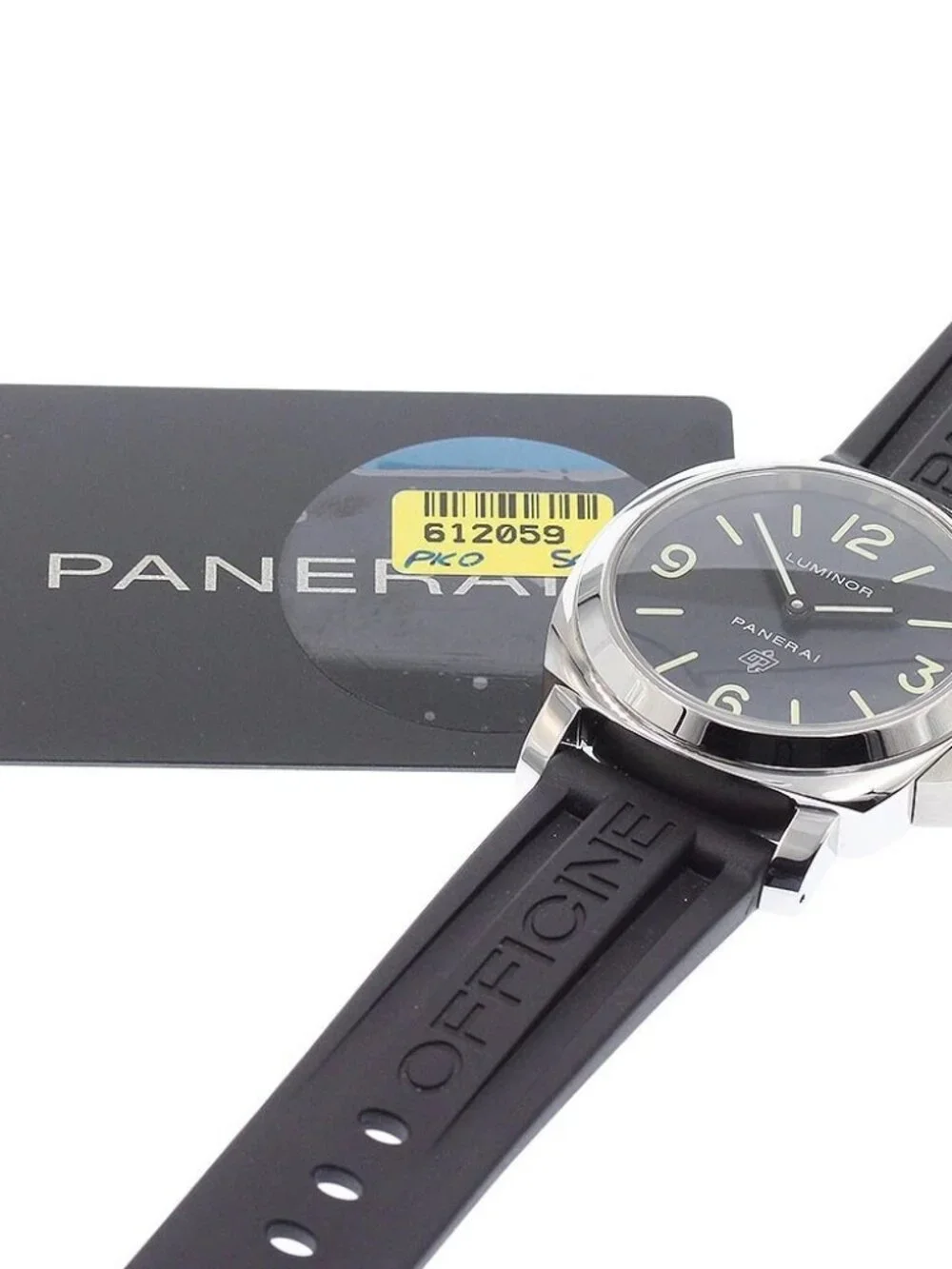 PANERAI Luminor base logo acciaio PAM01000 Hand Winding Men's Watch_973199